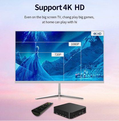 TV Box Smart - Conversor Inteligente: MXQ PRO 4K 5G - Televisao + canais