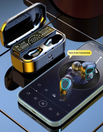 Fone de ouvido sem fio Bluetooth 5.2 - A Prova D'água - Tws-G28/M10