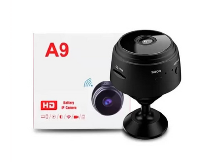 Mini câmera de segurança - A9 Original S/ Fio c/ Suporte HD