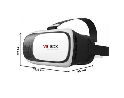 Óculos Vr Box 2.0 - realidade virtual + controle cardboard 3d Bluetooth