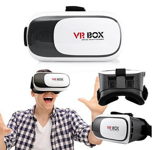 Óculos Vr Box 2.0 - realidade virtual + controle cardboard 3d Bluetooth