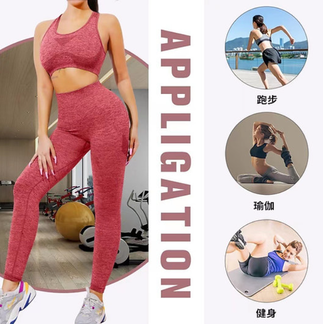 Kit 2 Peças Fitness calça legging levanta Bumbum + Top