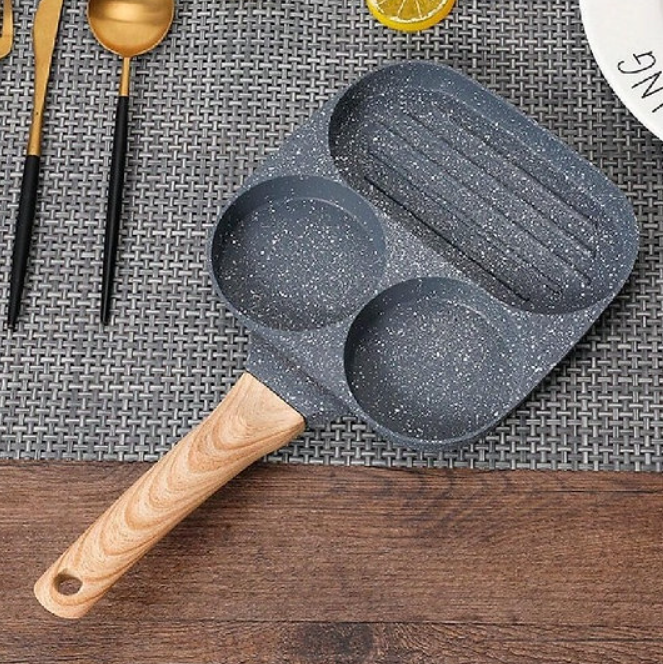 Frigideira Antiaderente 3 em 1