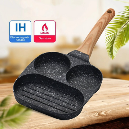 Frigideira Antiaderente 3 em 1