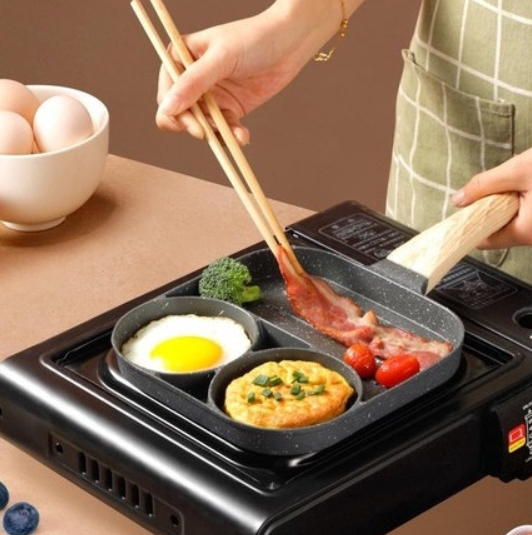 Frigideira Antiaderente 3 em 1