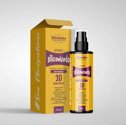 Spray protetor térmico capilar siliconizado - Rhenuks