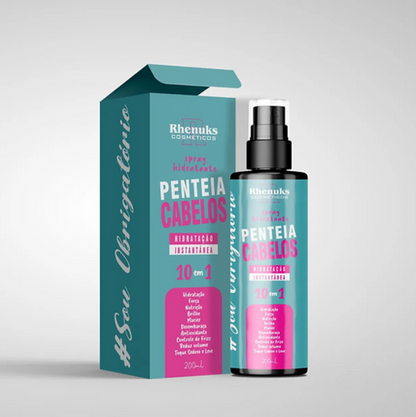 Spray hidratante para pentear cabelos 10 em 1 - Rhenuks