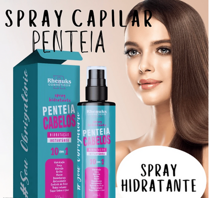 Spray hidratante para pentear cabelos 10 em 1 - Rhenuks