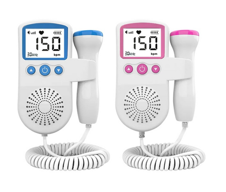 Ultrassom (Monitoramento para ouvir batimentos do seu bebê) - Rosa/Azul - LG-X208