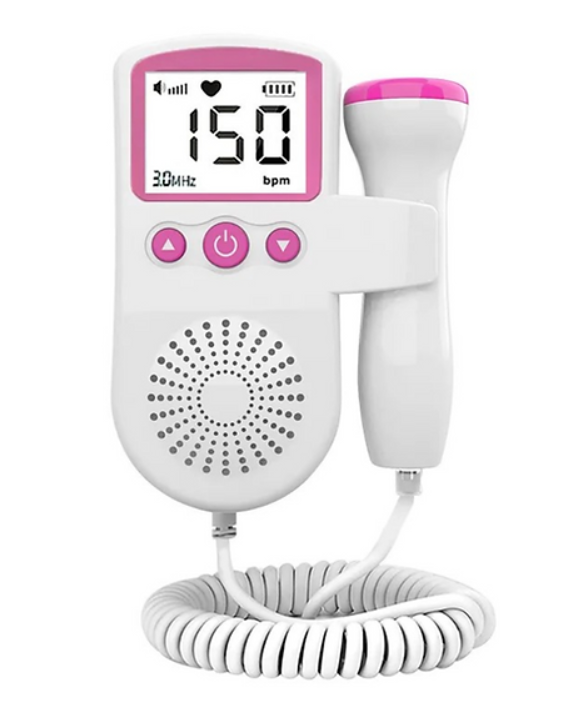 Ultrassom (Monitoramento para ouvir batimentos do seu bebê) - Rosa/Azul - LG-X208