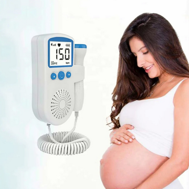 Ultrassom (Monitoramento para ouvir batimentos do seu bebê) - Rosa/Azul - LG-X208