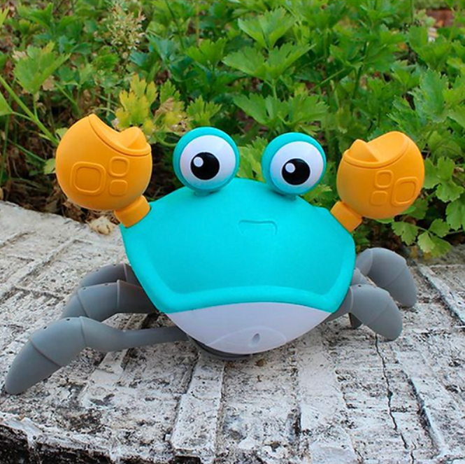 Caranguejo Fujão - com sensor de movimento, luzes e som Infantil