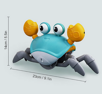 Caranguejo Fujão - com sensor de movimento, luzes e som Infantil