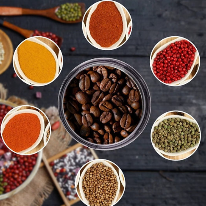 Moedor de grãos (Triturador de café elétrico em Aço - 200v)