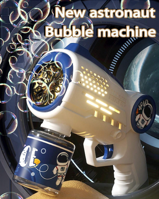 Máquina lança bolhas de sabão - Galaxy Bubble (Brinquedo)