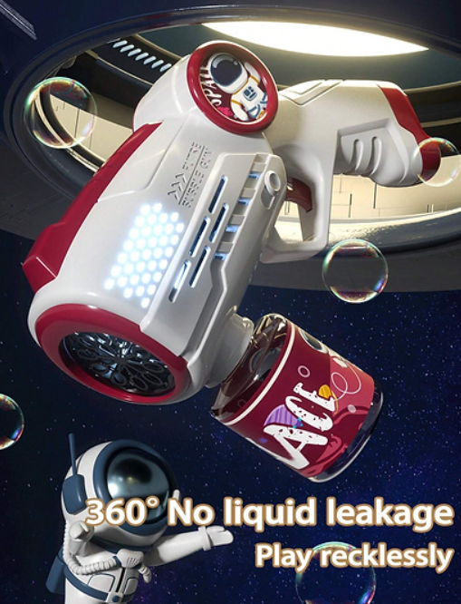 Máquina lança bolhas de sabão - Galaxy Bubble (Brinquedo)