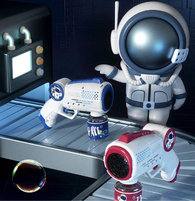 Máquina lança bolhas de sabão - Galaxy Bubble (Brinquedo)