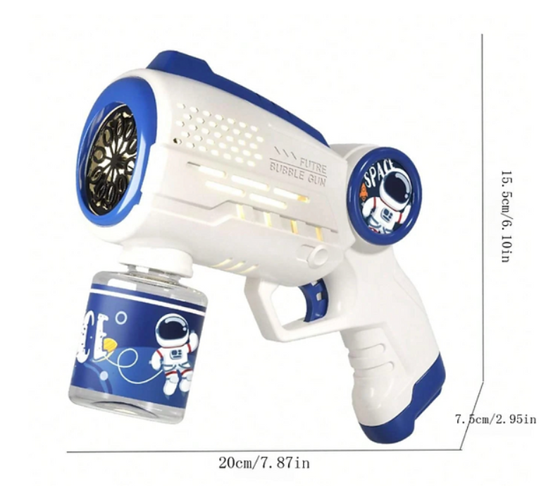 Máquina lança bolhas de sabão - Galaxy Bubble (Brinquedo)
