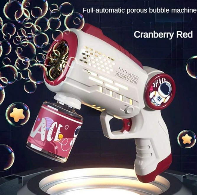 Máquina lança bolhas de sabão - Galaxy Bubble (Brinquedo)