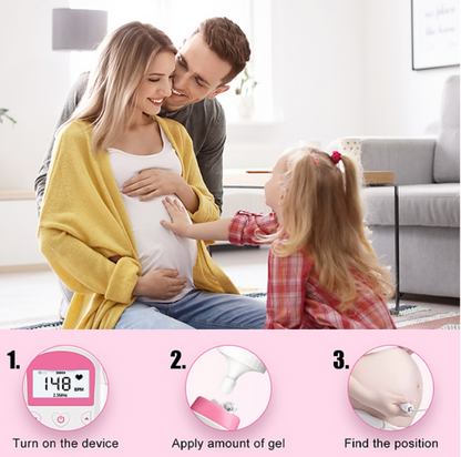 (Doppler fetal) monitor de frequência cardíaca