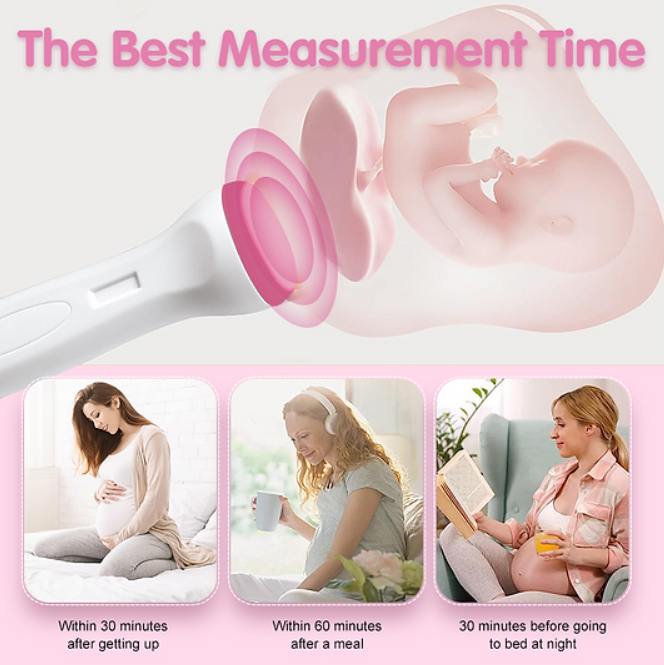 (Doppler fetal) monitor de frequência cardíaca