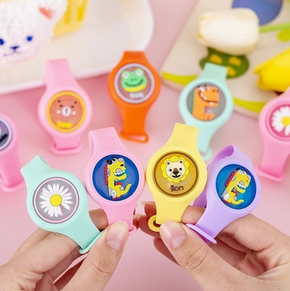 Pulseira Infantil (Repelente De Mosquitos) À prova d'água luminosa anti-insetos