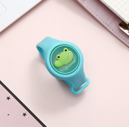Pulseira Infantil (Repelente De Mosquitos) À prova d'água luminosa anti-insetos