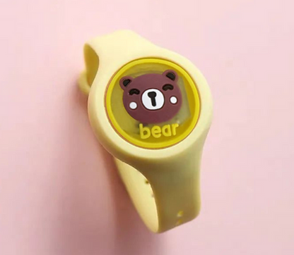 Pulseira Infantil (Repelente De Mosquitos) À prova d'água luminosa anti-insetos