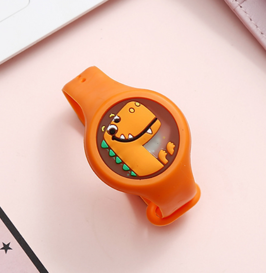 Pulseira Infantil (Repelente De Mosquitos) À prova d'água luminosa anti-insetos