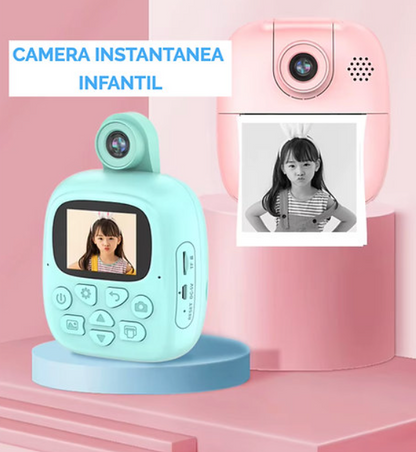 Câmera digital Infantil - Impressão Instantânea