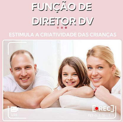 Câmera digital Infantil - Impressão Instantânea