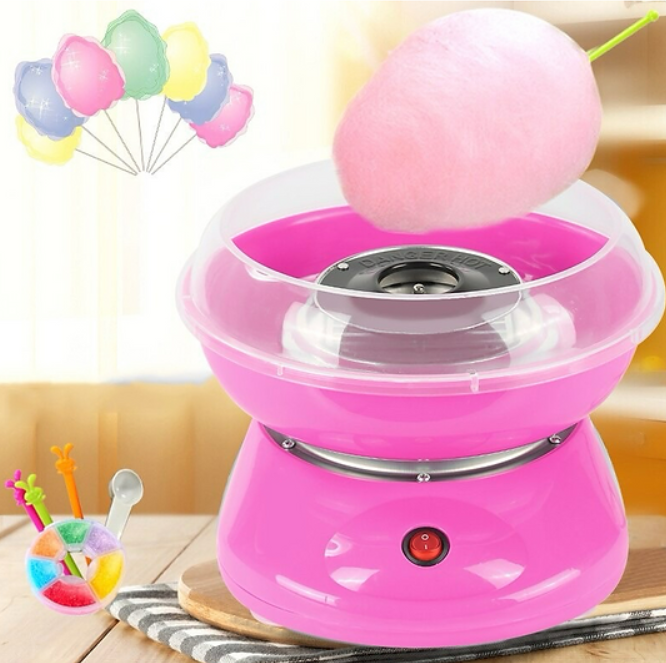 Máquina de algodao doce Portátil (Cores sortidas - 110v)