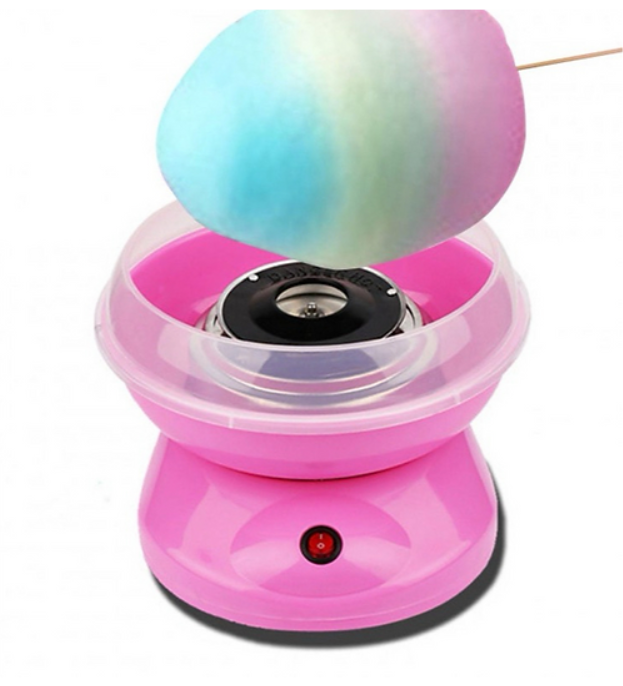 Máquina de algodao doce Portátil (Cores sortidas - 110v)