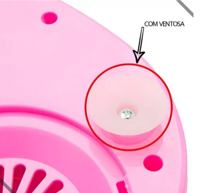 Máquina de algodao doce Portátil (Cores sortidas - 110v)