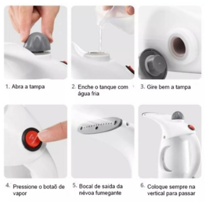 Passadeira a vapor - Portátil