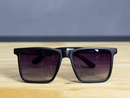 Óculos de sol - Damon - Preto e Vermelho (Polarizado)