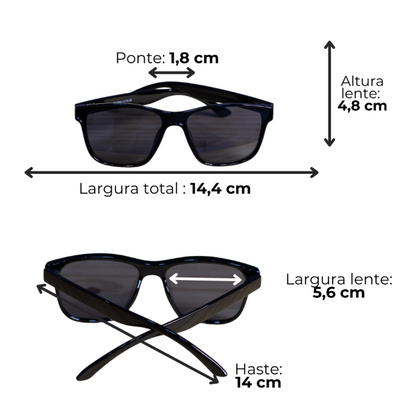 Óculos esportivo Zyan (Polarizado) - C5