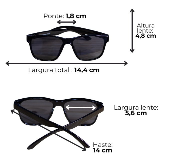 Óculos esportivo Zyan (Polarizado) - C7