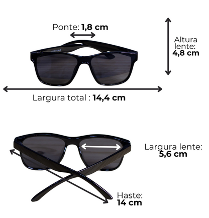 Óculos esportivo Zyan (Polarizado) - C4