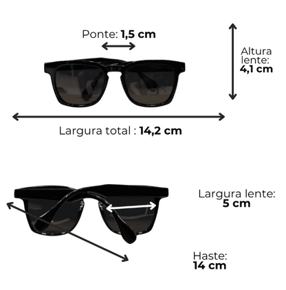 Óculos de sol Dustin (Polarizado) - C1