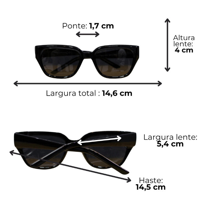 Óculos de sol Bessie (Polarizado) - C5