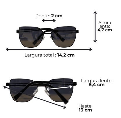 Óculos de sol Lauren (Polarizado) - C2
