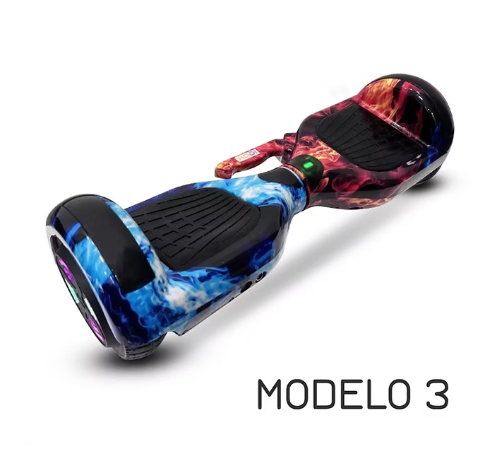 Hoverboard Skate elétrico - LED - Exclusivo - 6,5 Polegadas