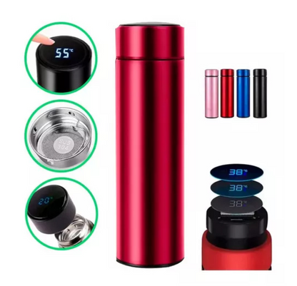 Garrafa térmica inteligente com sensor de temperatura Digital Led