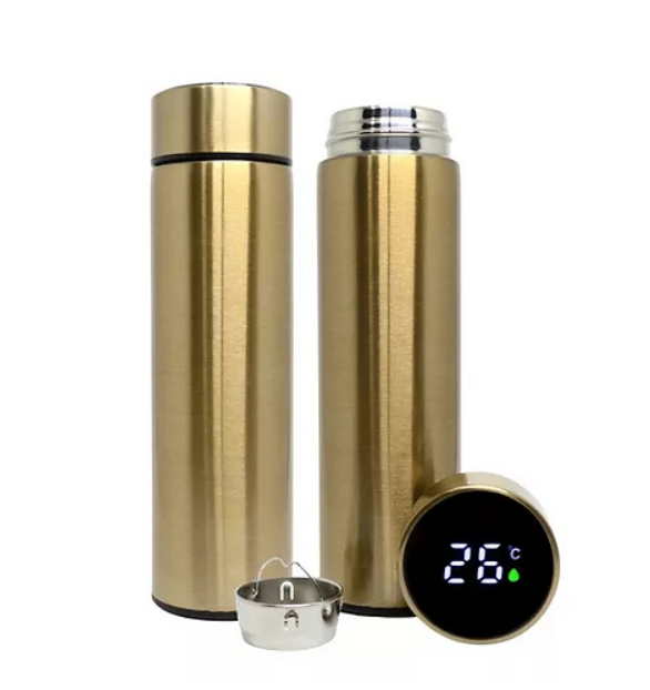 Garrafa térmica inteligente com sensor de temperatura Digital Led
