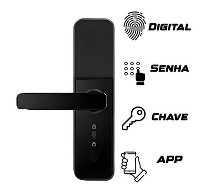 Fechadura Eletrônica com Biometria e Bluetooth