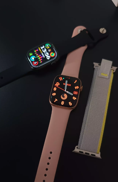 Smartwatch W99+ Plus 2º Geração - Tela Amoled e Chat GPT - Lançamento - Rosa