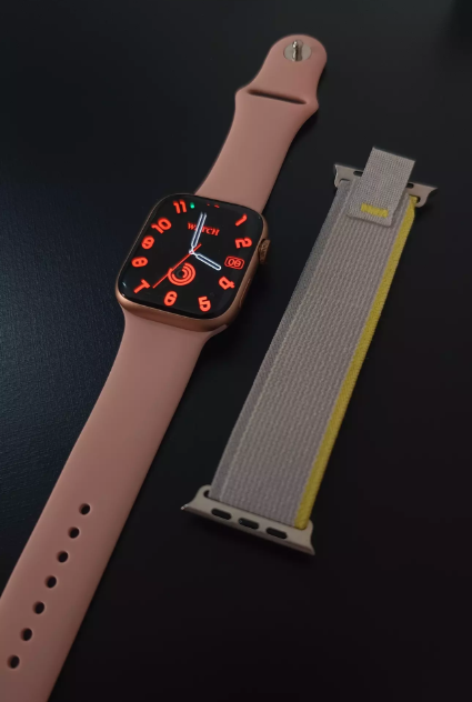 Smartwatch W99+ Plus 2º Geração - Tela Amoled e Chat GPT - Lançamento - Rosa