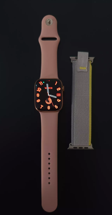 Smartwatch W99+ Plus 2º Geração - Tela Amoled e Chat GPT - Lançamento - Rosa