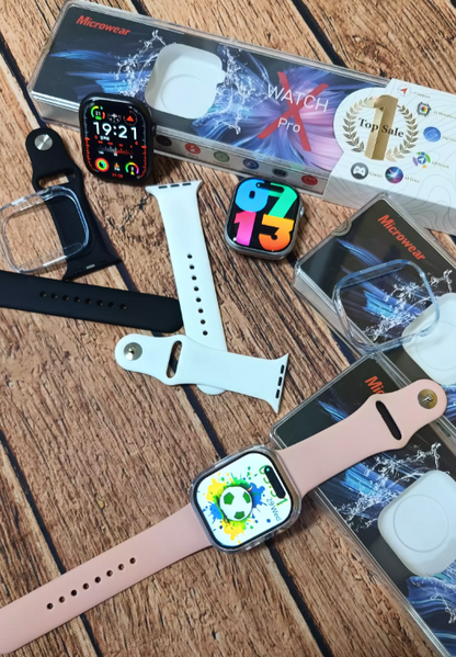 Smartwatch Watch X Pro Serie 10 47mm com Chat GPT - Branco